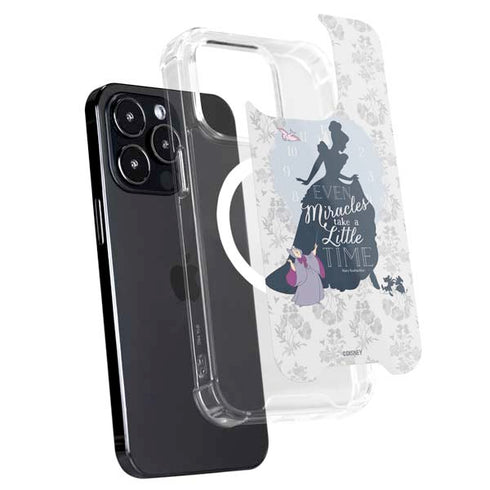Disney Cinderella Miracles Take Time Silhouette iPhone 16 Pro MagSafe Case